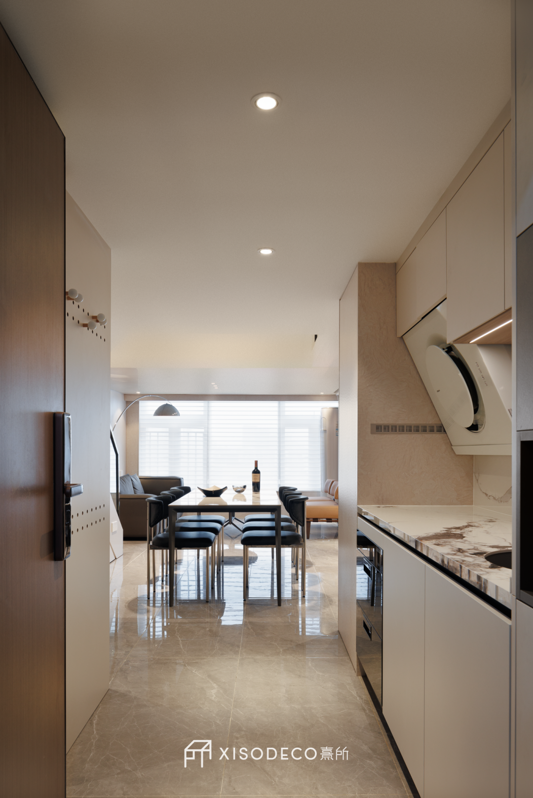 海珠新天地 52㎡精致小天地室内设计丨熹所-5