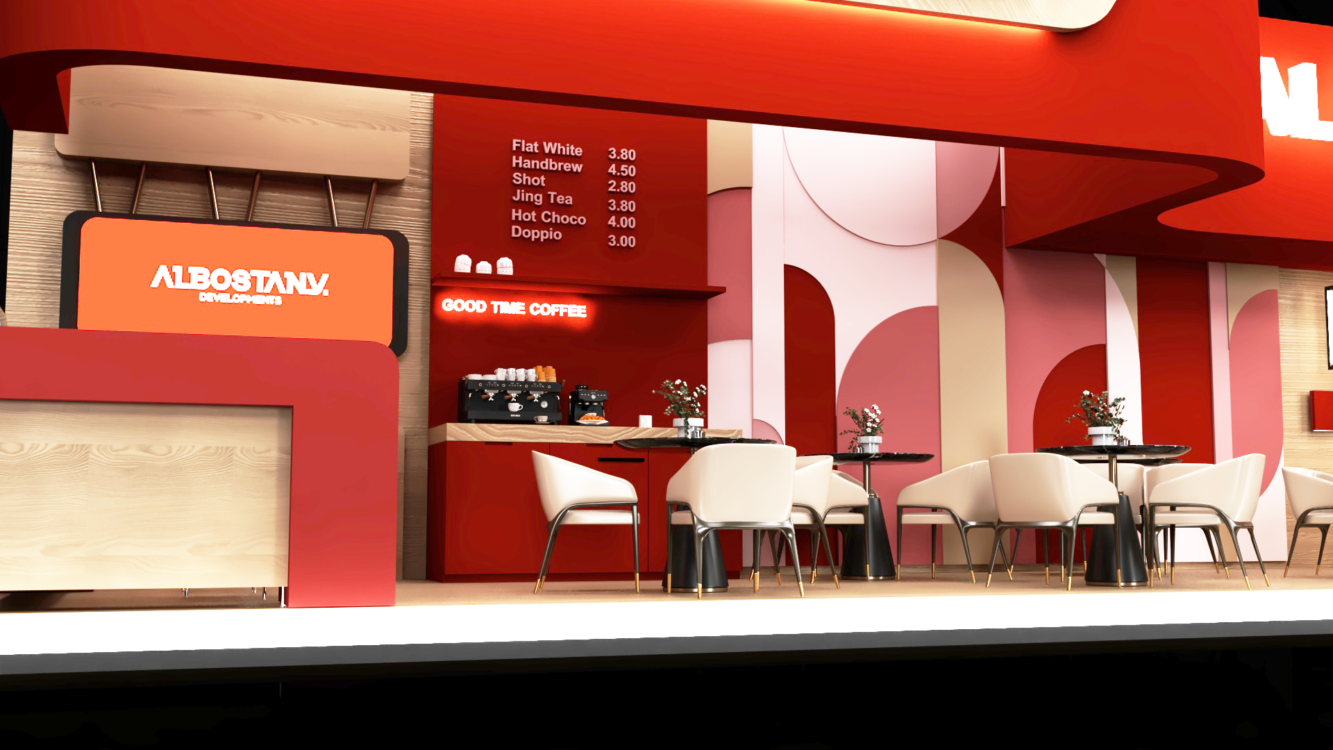 Al Bostany Developments Booth Design-8