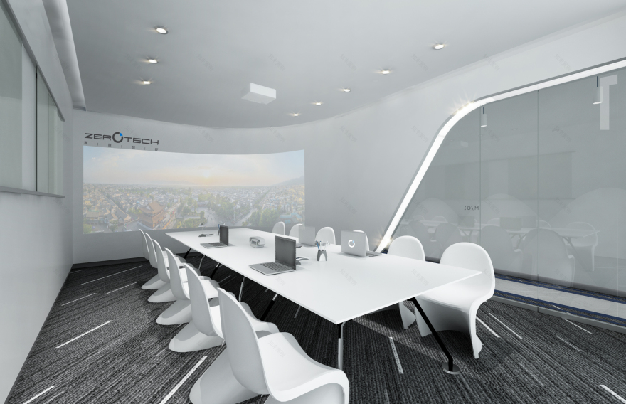 北京零度科技办公室展示厅-14