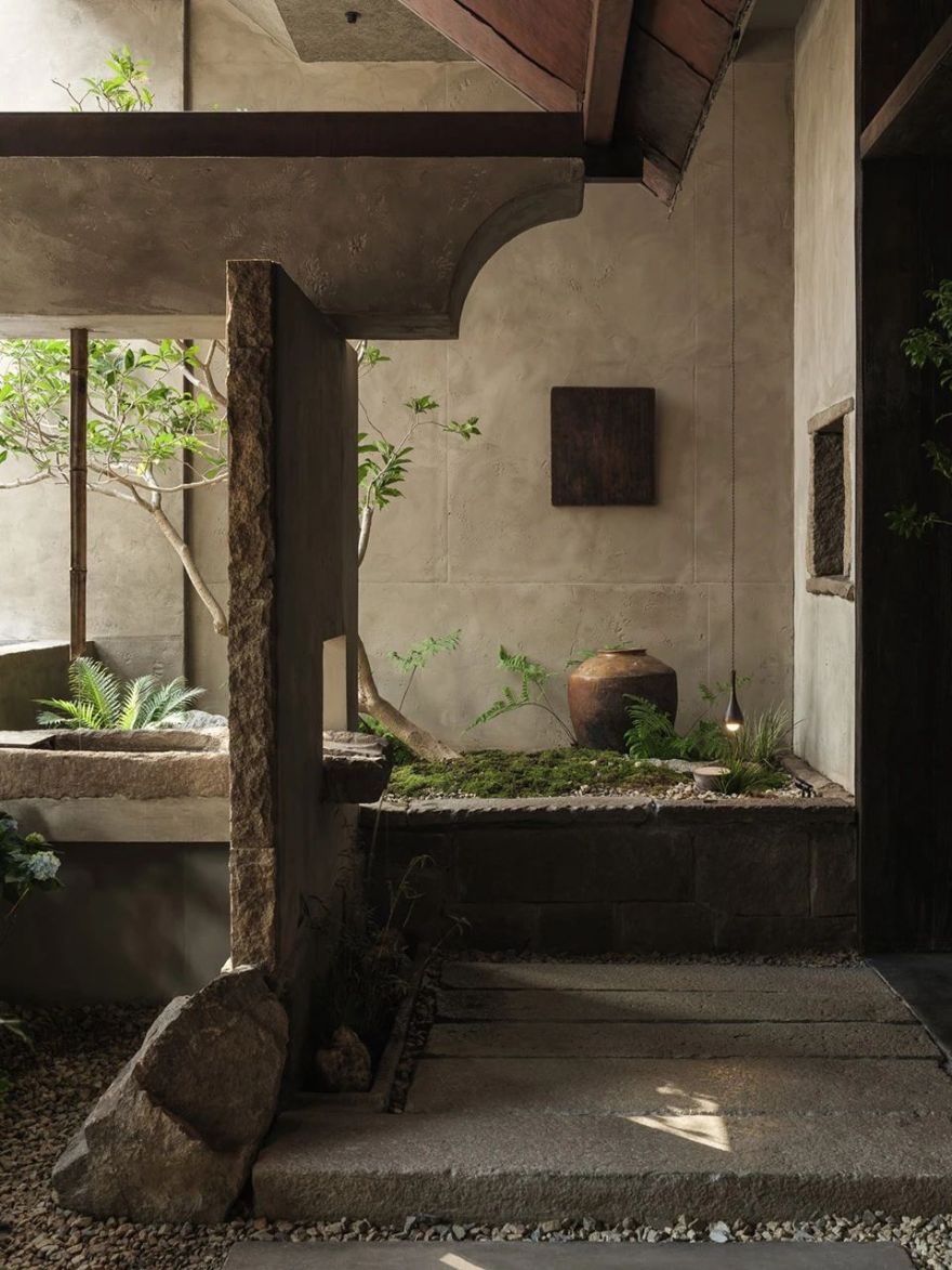 深圳湾万象城元古雲境餐厅,杭州灵隐寺元古觀山丨中国杭州丨无之设计-45