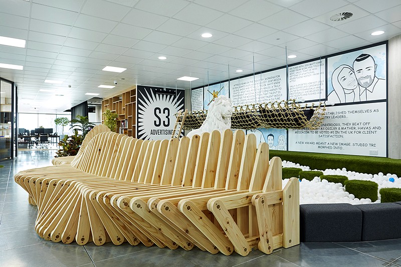 创意无限！派拉蒙打造酷炫 S3 广告公司办公室-1