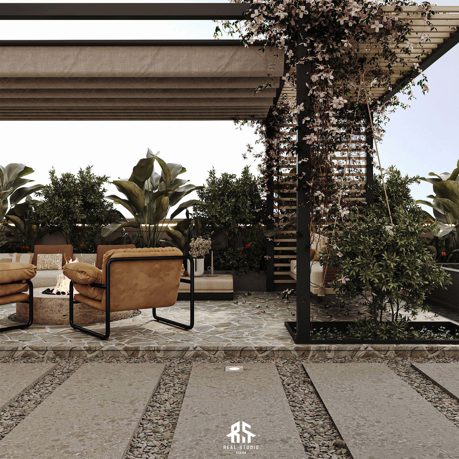 屋顶景观设计丨Real Studio-9