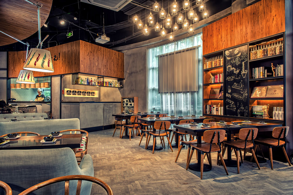 趣味川式料理空间，融合四川茶馆文化-11