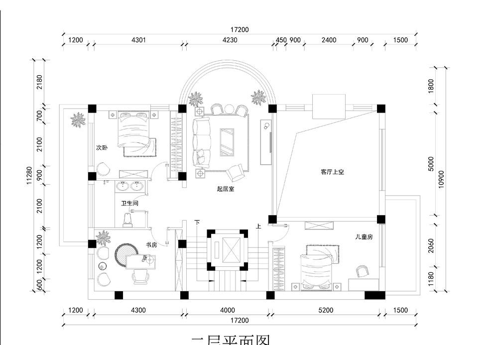 温哥华森林新中式独栋别墅设计-24