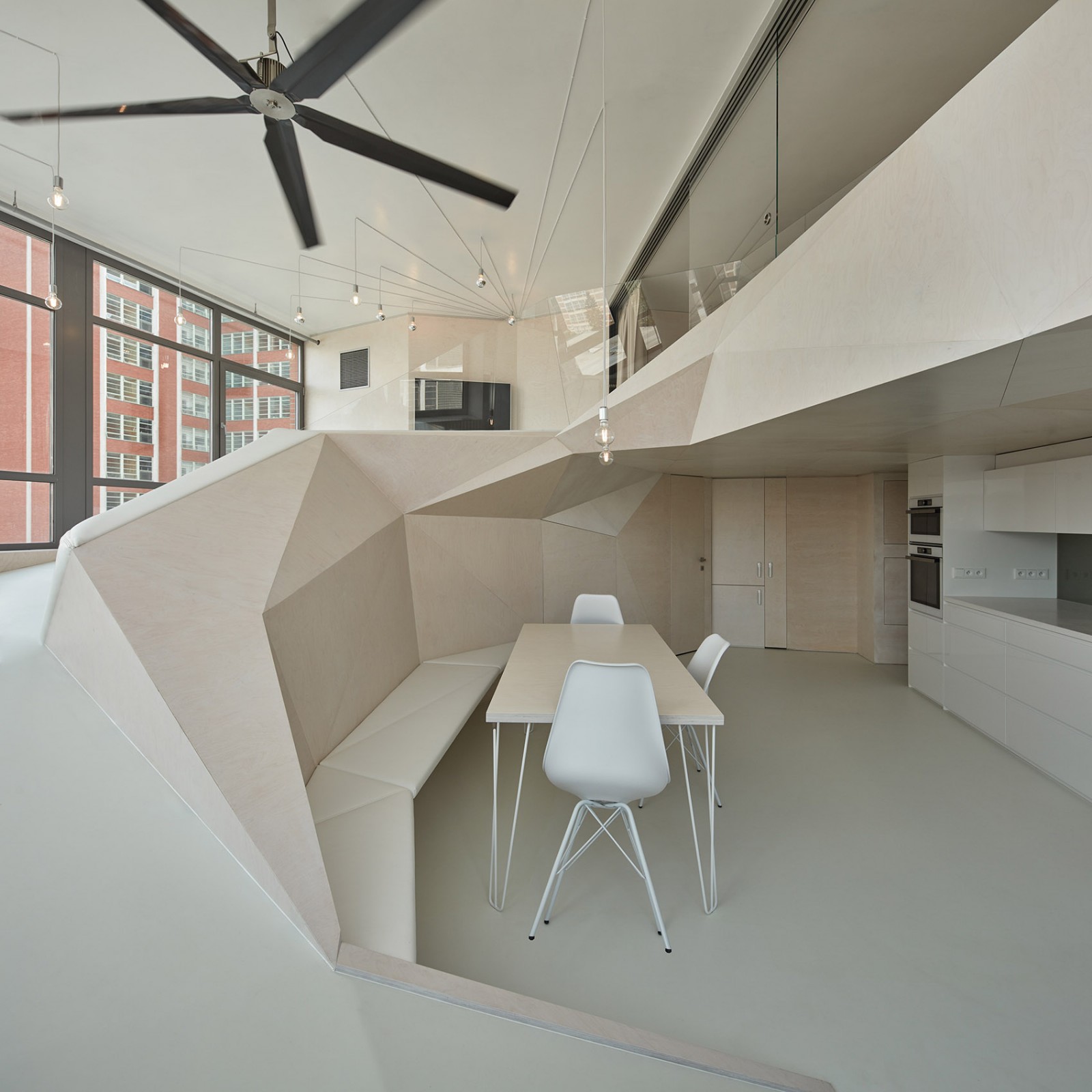 新作 | petrjanda/brainwork：捷克 兹林32号阁楼式公寓-15