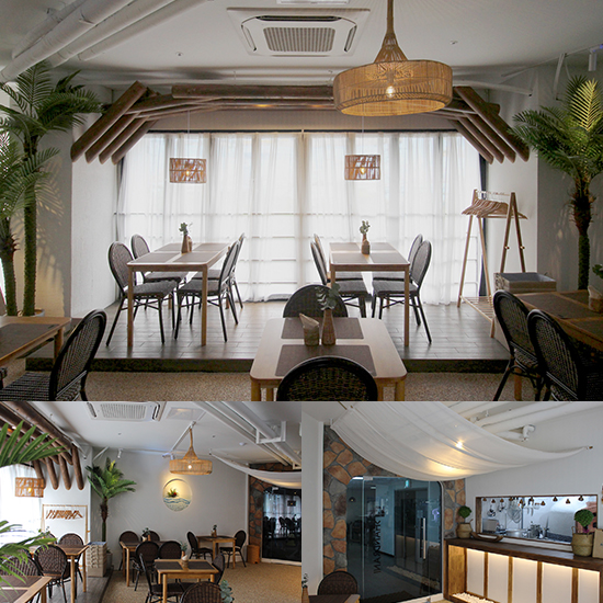 首尔山德雷尼餐厅 白色&木质打造温馨氛围-1