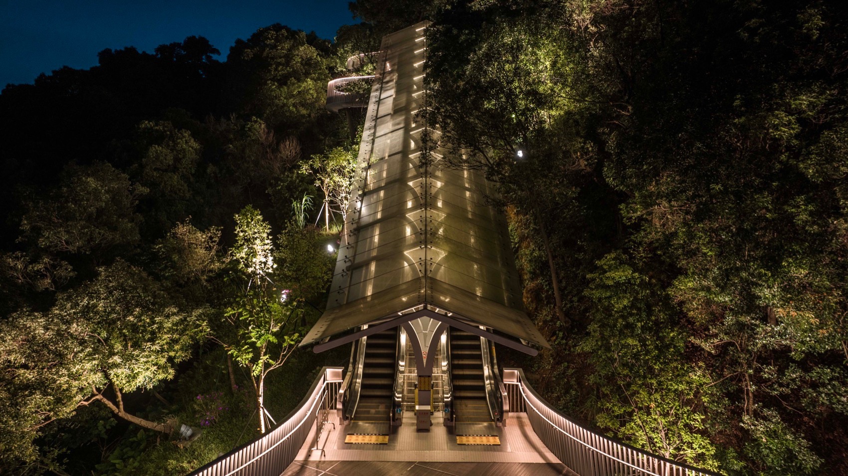 广州白云山摩星岭观光扶梯及栈道丨中国广州丨华南理工大学建筑设计研究院等-46