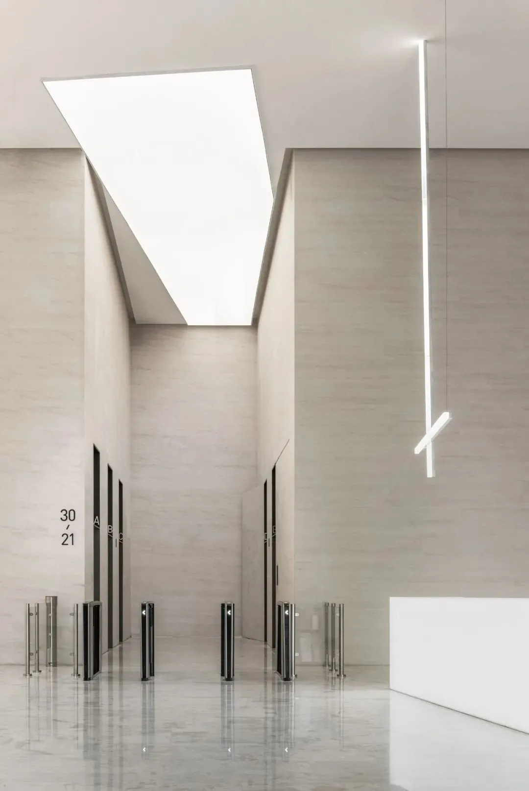 头部企业总部大楼丨中国天津丨YuQiang  Partners 于强室内建筑师事务所-25