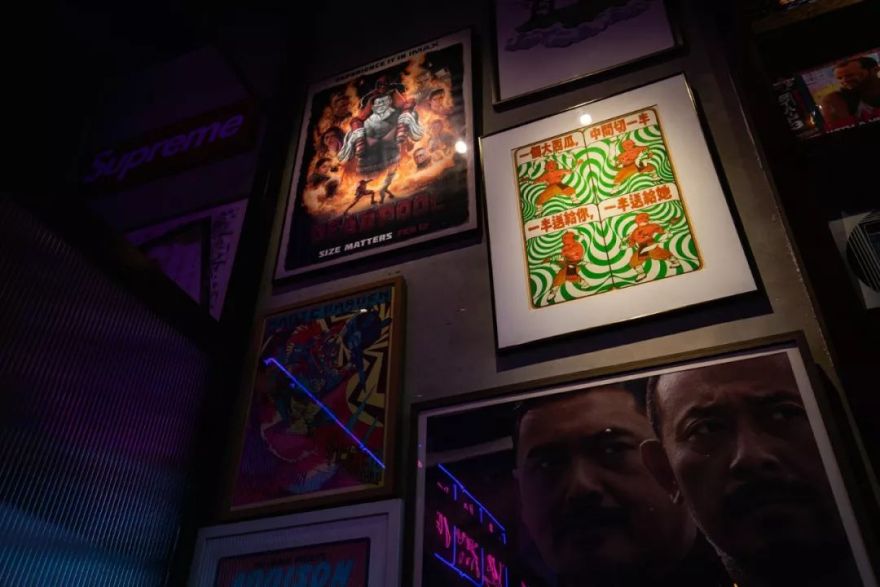 硬舌酒肉大族广场店 | 影像江湖的复古空间设计-34