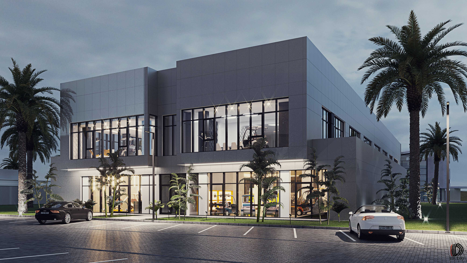 展厅设计丨阿联酋迪拜丨Luxury Carts Group-5