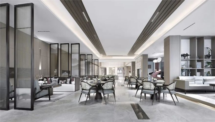 禅意美学融入空间,打造都市桃花源-31