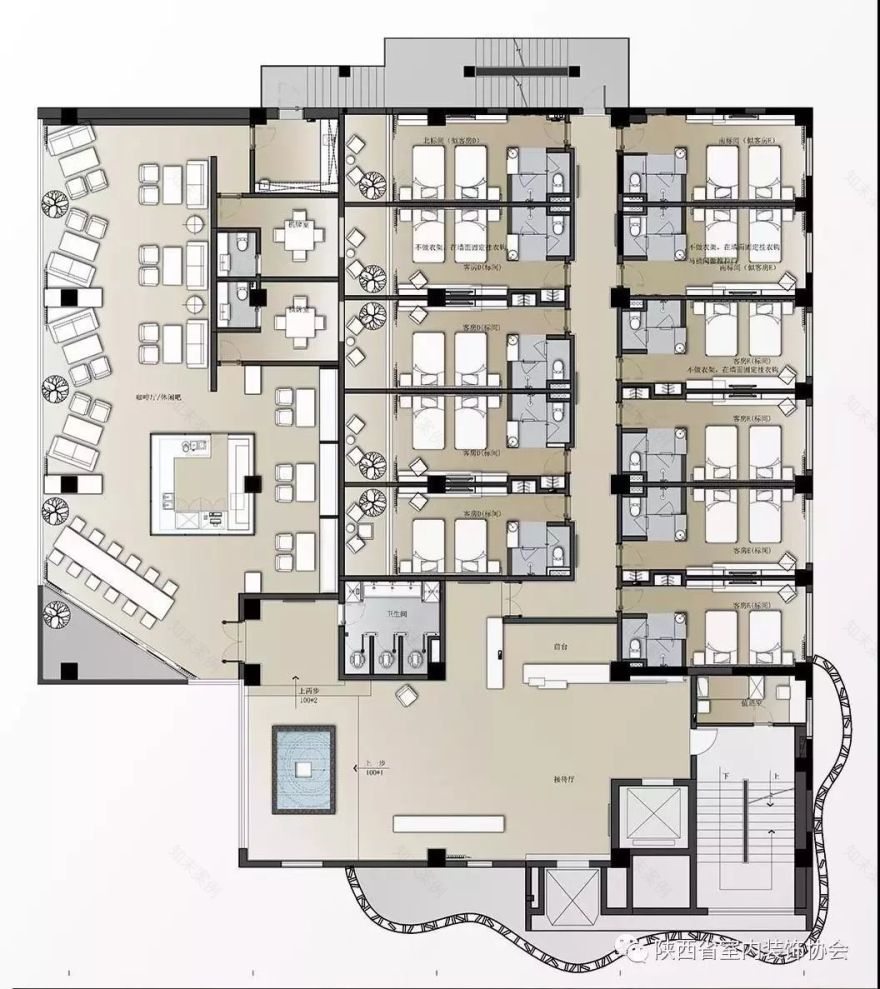安康莲花餐饮金苑大厦 | 江河水淘金人的现代演绎-51