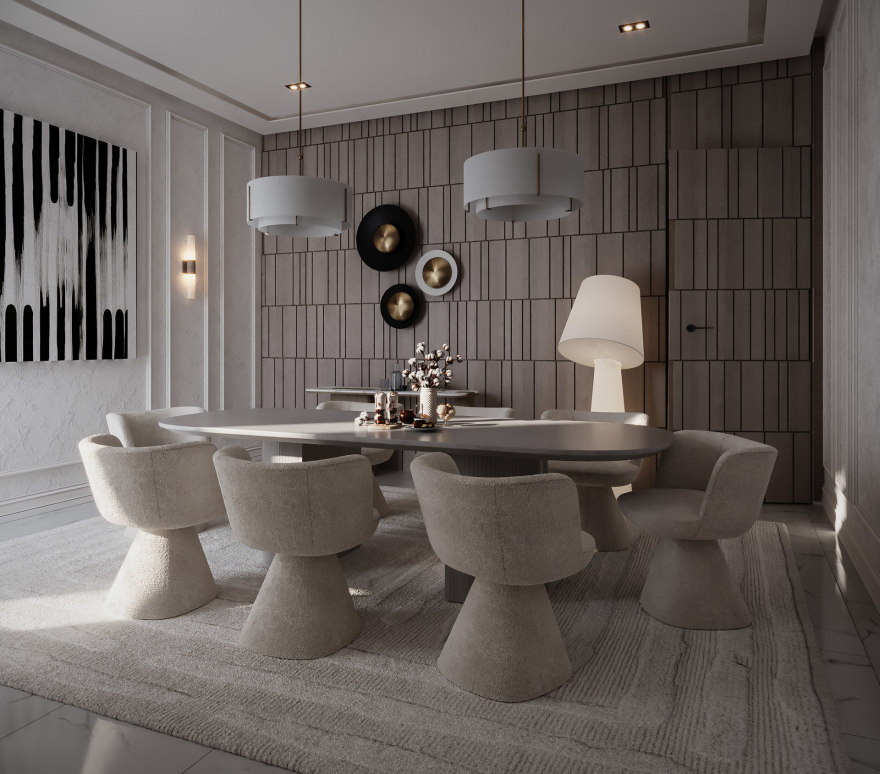 NEO CLASSIC VILLA 设计丨沙特阿拉伯利雅得-7