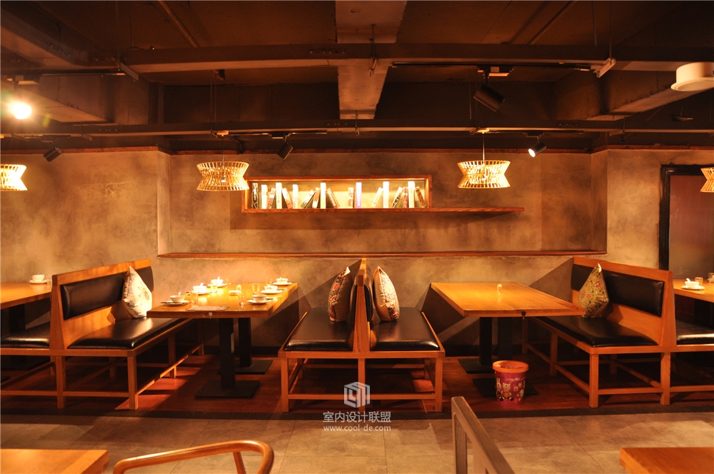 主题餐厅设计-西宁紫荷花主题餐厅设计-17