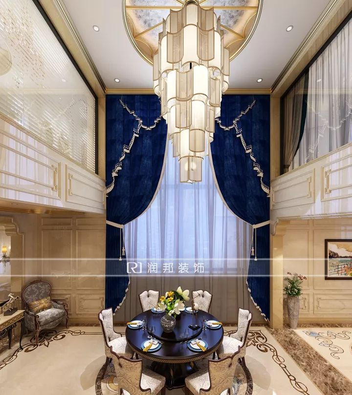 薛杨设计 | 清扬康臣锦院欧式别墅,精致生活,奢华大气-31