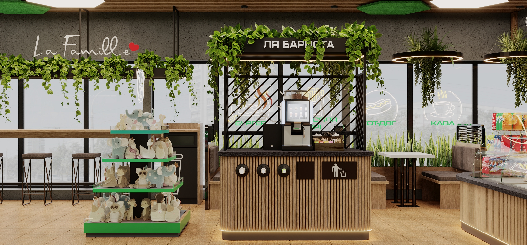 Gas station parallel 便利店-3