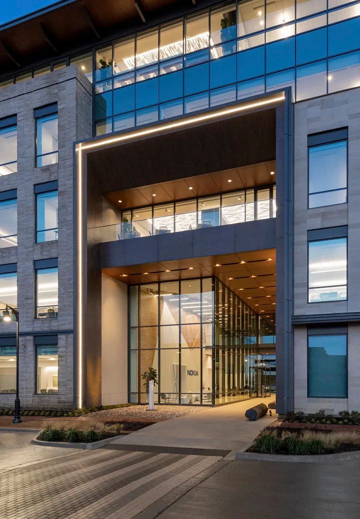 诺基亚达拉斯总部设计 | 跨学科团队协作的开放式空间-30