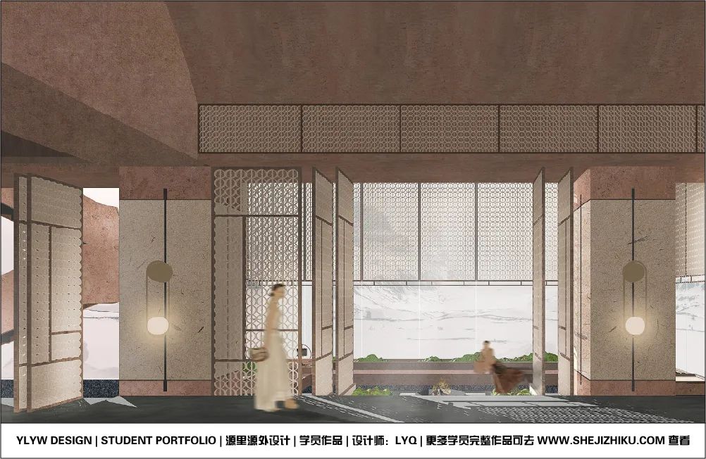 自然奢华的会所室内设计丨源里源外设计-51