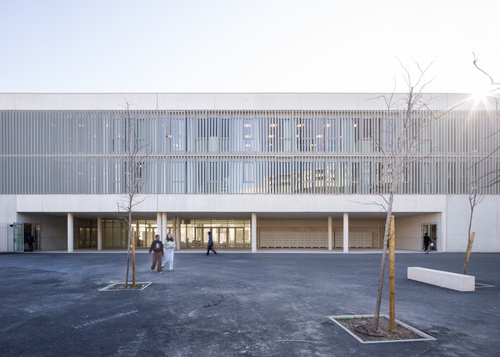 Joséphine Baker中学校，法国 / Panorama Architecture-18