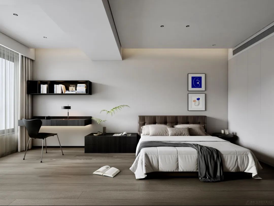 120㎡现代简约丨万锦棠湾丨中国湖南丨纵向·空间设计-19