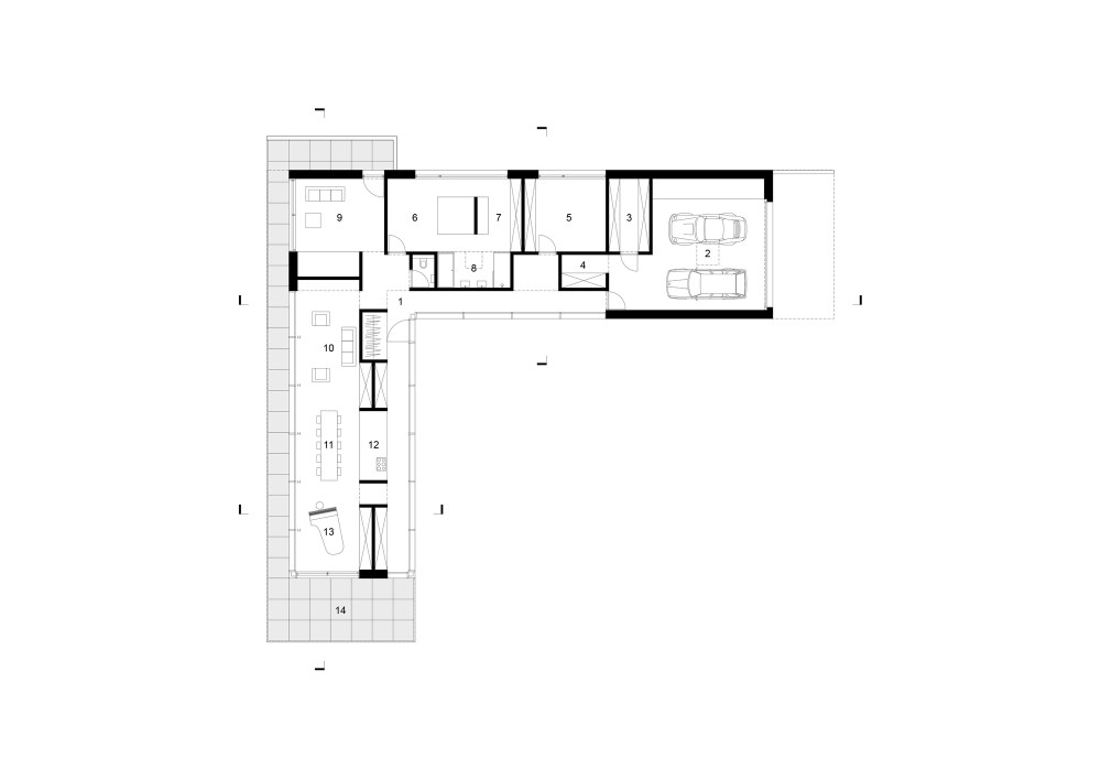 比利时 V 别墅丨Martens Van Caimere Architecten-56