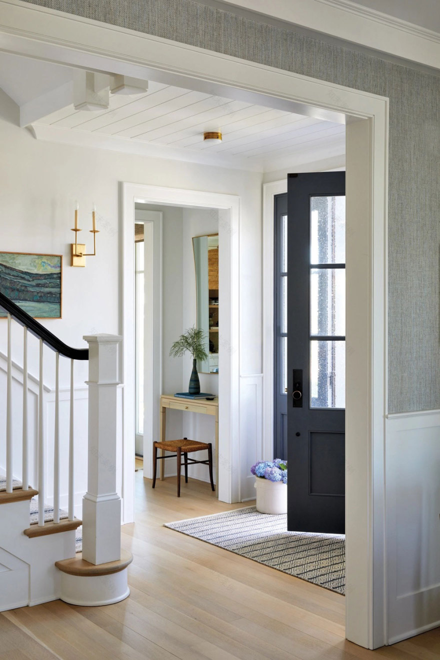 新泽西湖畔别墅 | 宁静优雅的美式设计-3