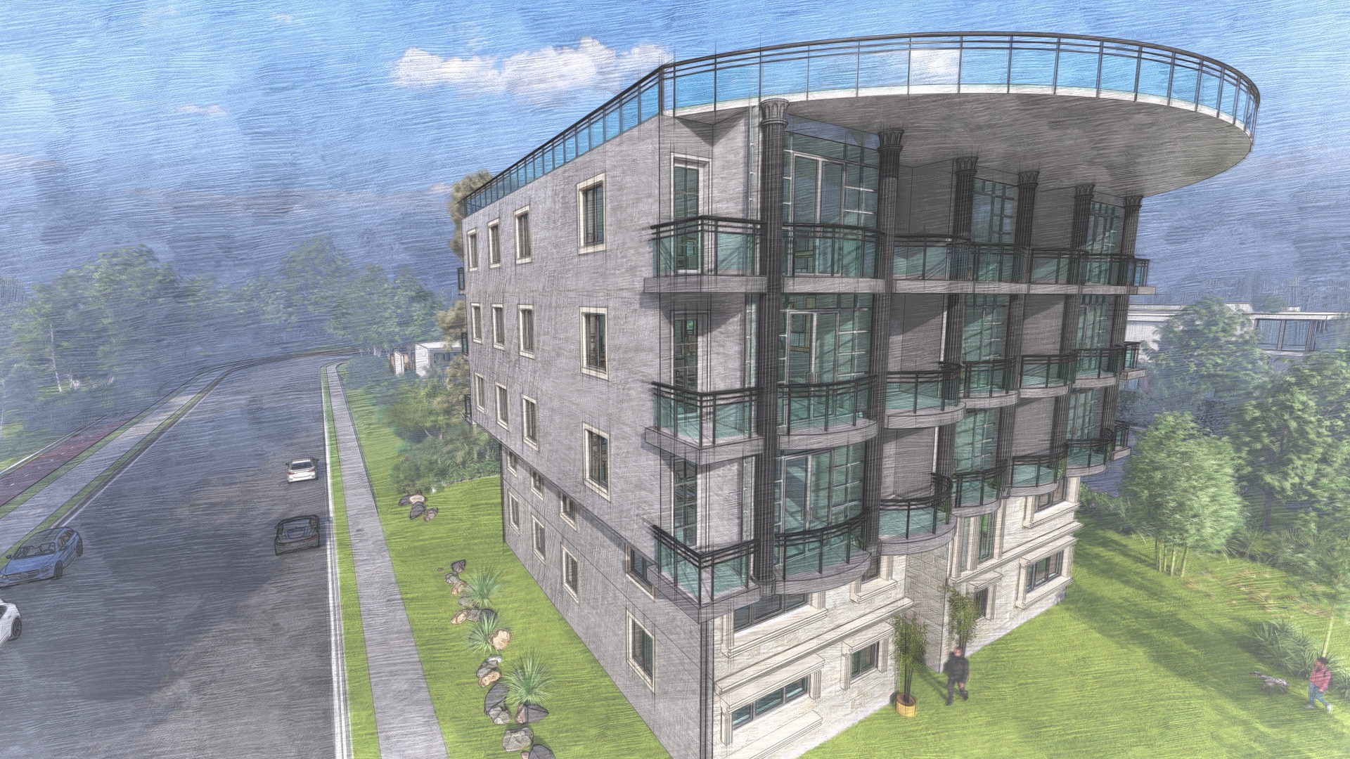 Revit Design House Floor-11