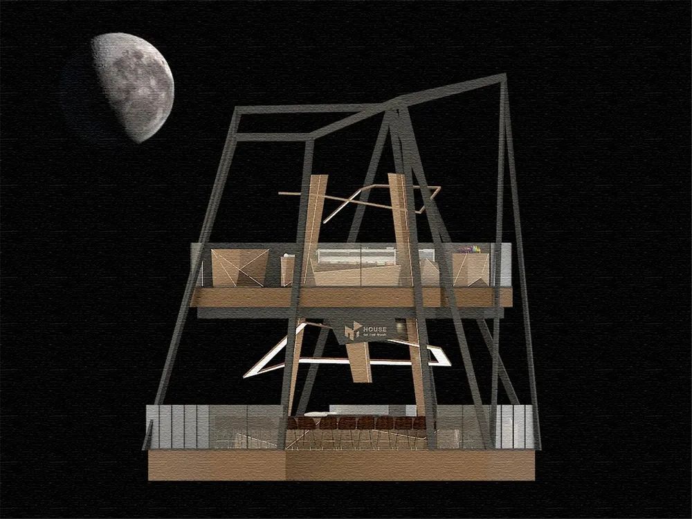 宇宙碎片中的甜品店——新加坡 HOUSE ON THE MOON 设计亮点-17
