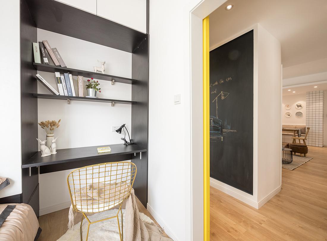 北欧风情原木空间,温馨实用创意无限-26