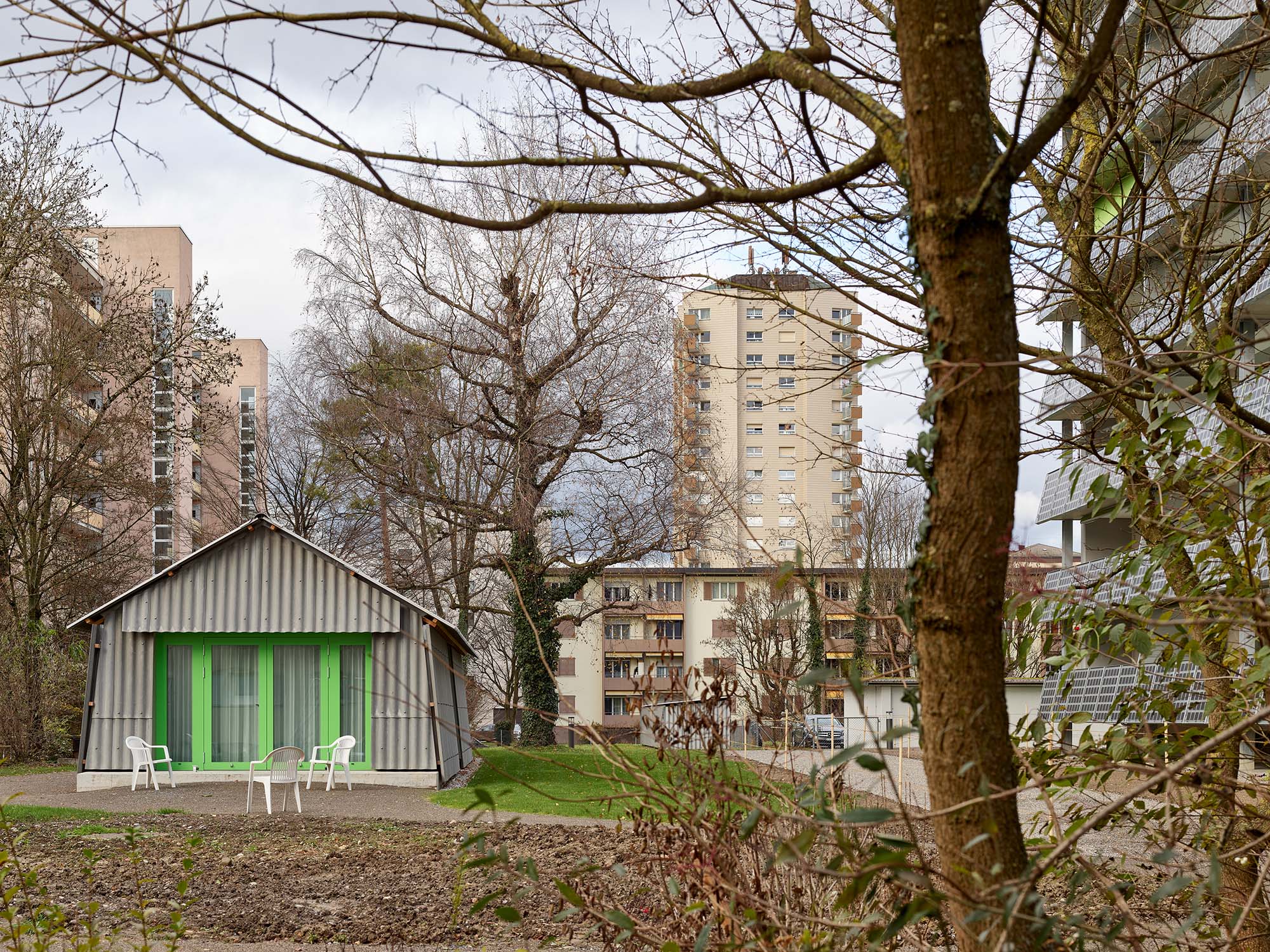 Hirzenbachstraße公寓楼阳台及光伏扩展项目丨瑞士苏黎世丨Lütjens Padmanabhan等-40