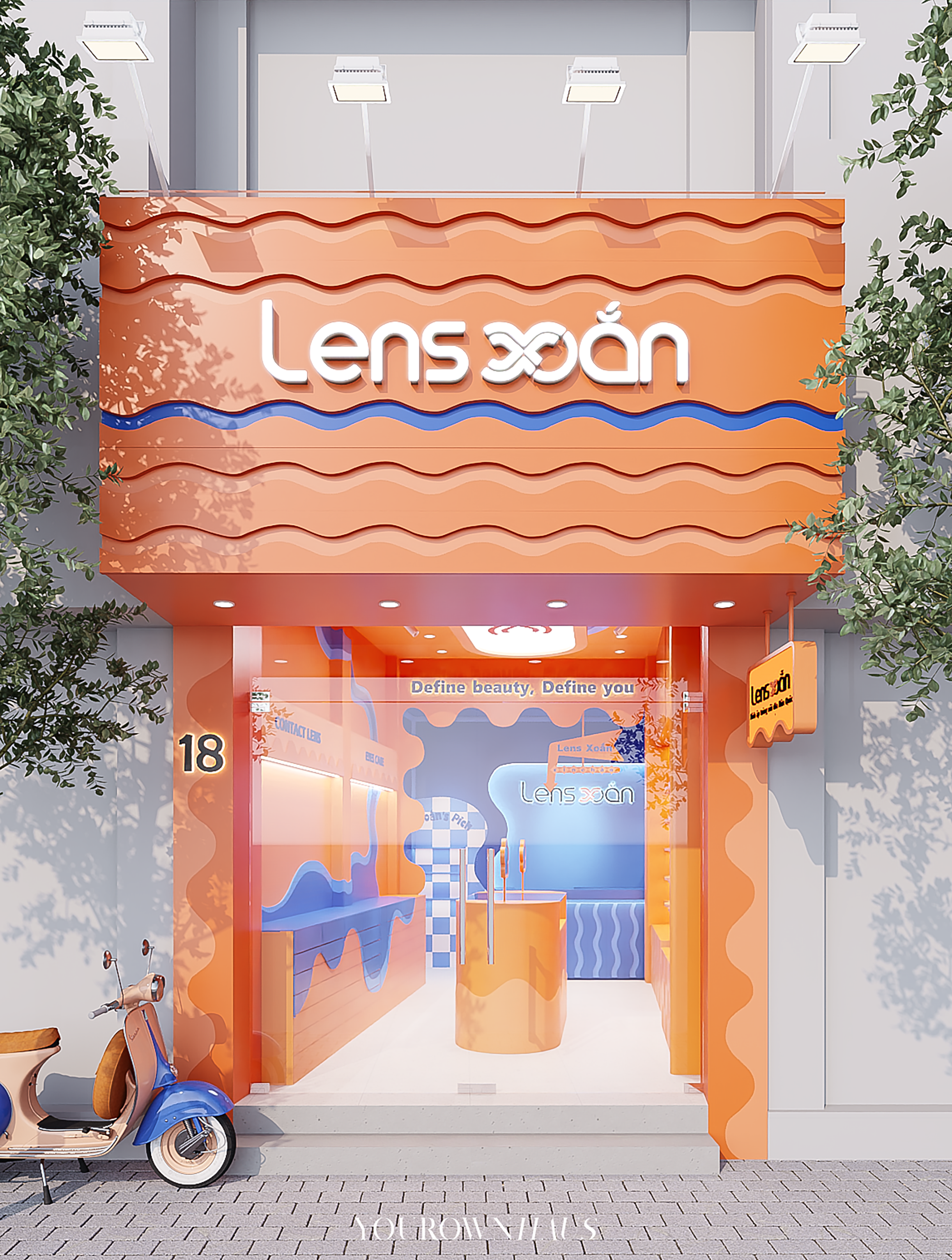 镜头扭曲镜头商店丨越南河内-10