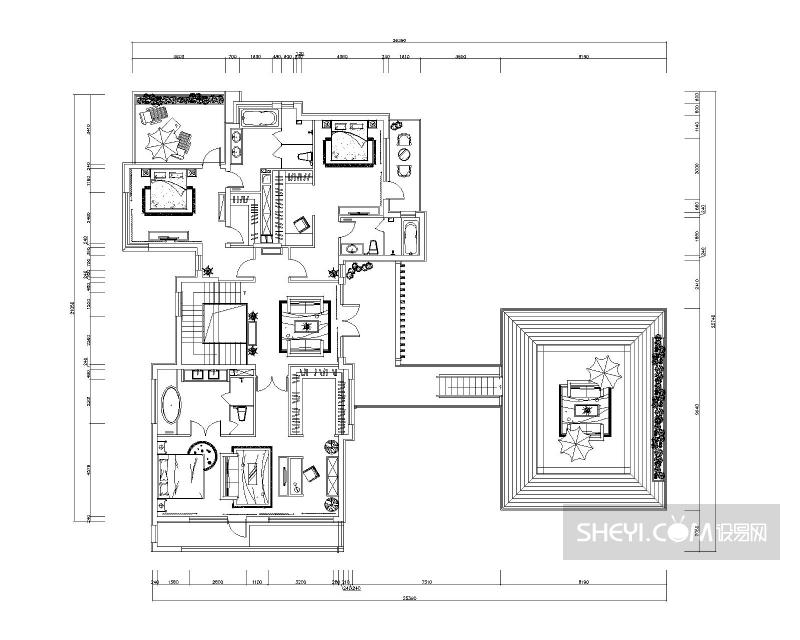 富力湾E50户型 王凤波设计机构出品-16