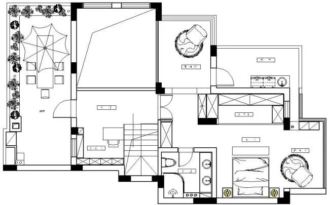 奶油法式风情,回游动线中西厨设计丨中国杭州丨王楠,黄质萍-24
