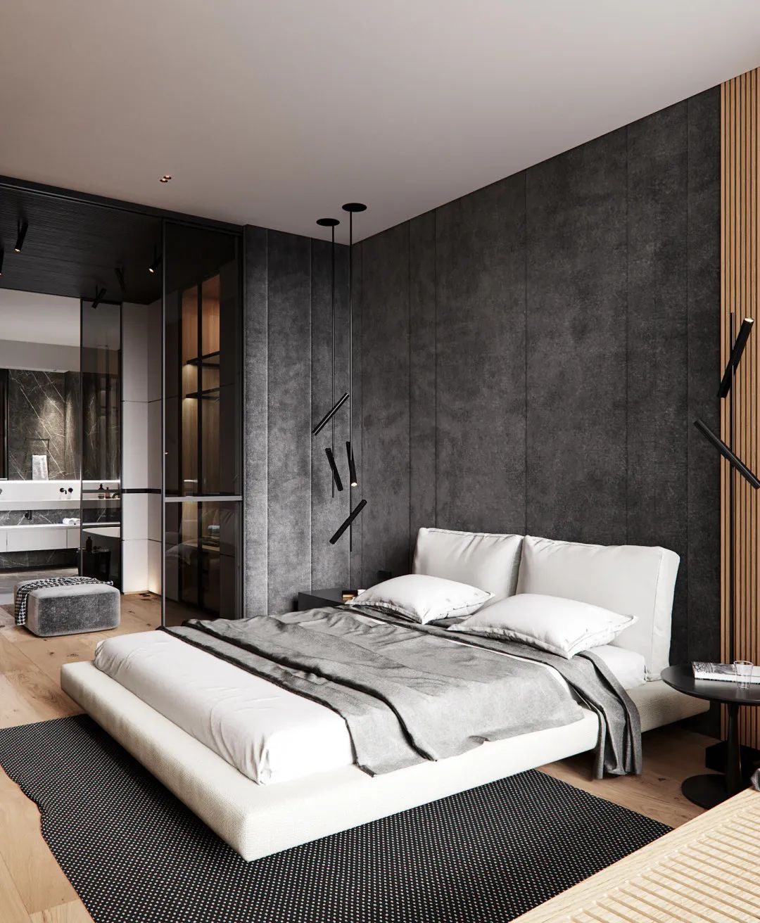 南京金地悦丰华样板间 | 卧室设计新思路-66