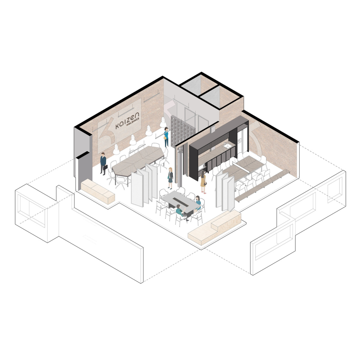 Kaizen Holdings 绿色环保办公室设计-17