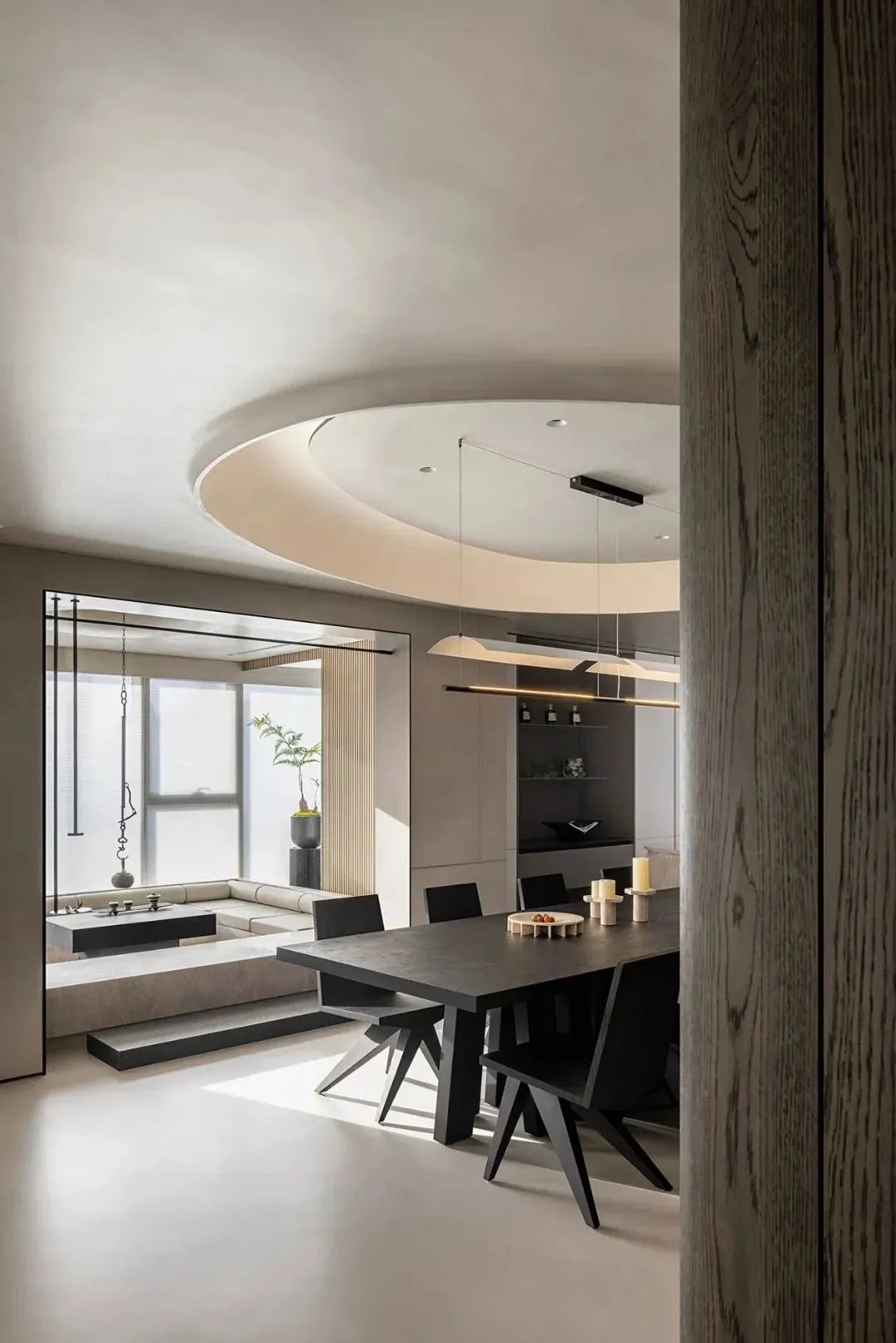 现代风格大平层设计-29