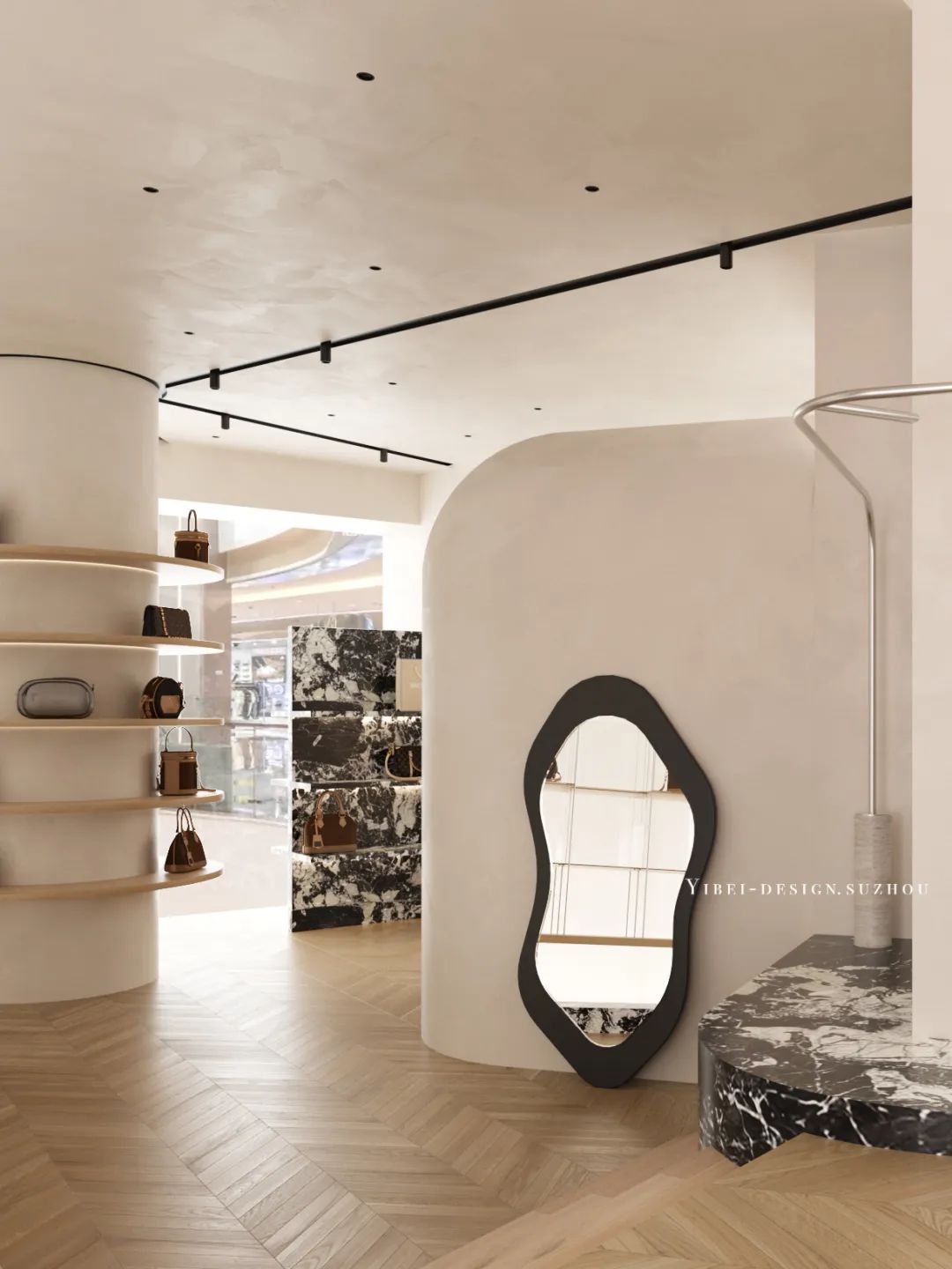 诗意的复古空间 · 中古包包店设计丨中国苏州丨YIBEI DESIGN-1