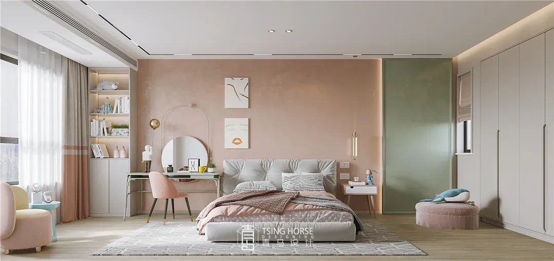 蓝光公园华府顶复丨青马别墅设计-70