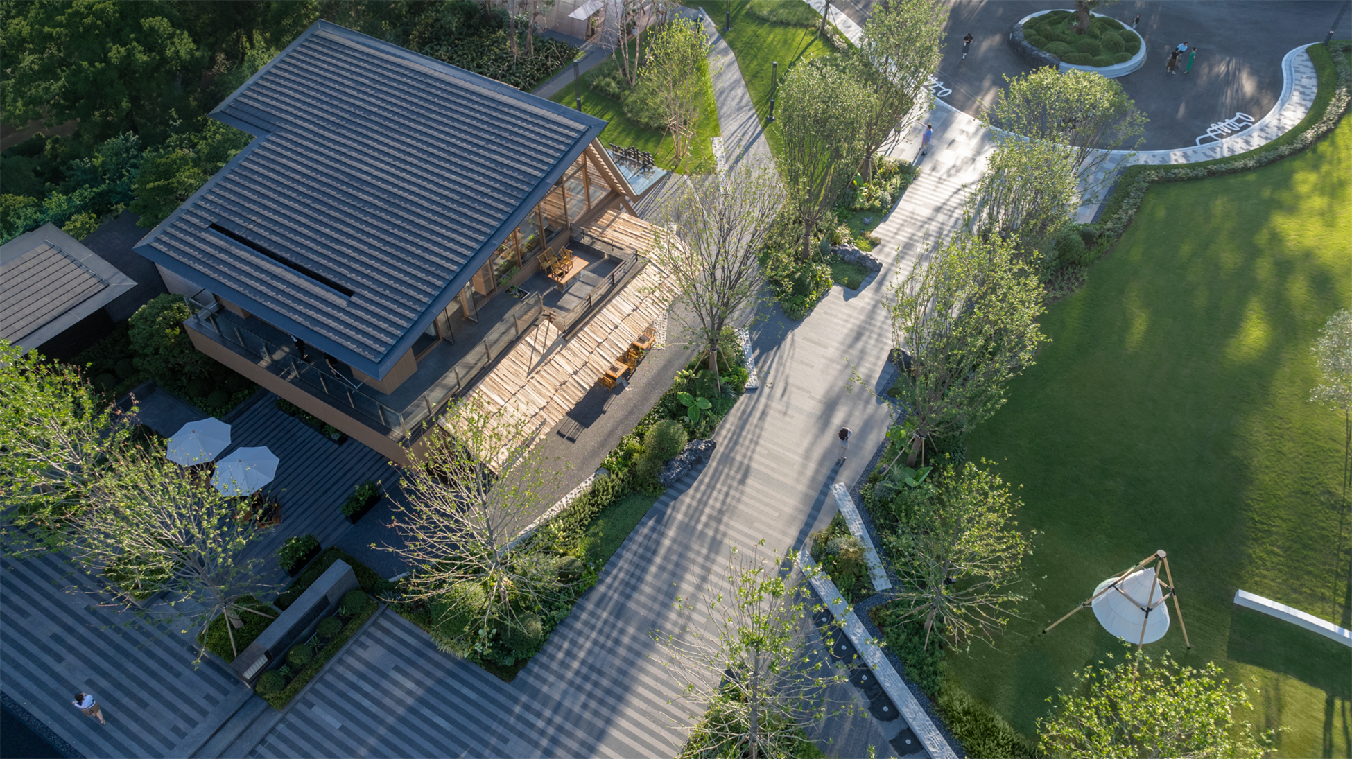 万科檐语间：城市中的原野 公园里的商业 / ROXin容心设计-18