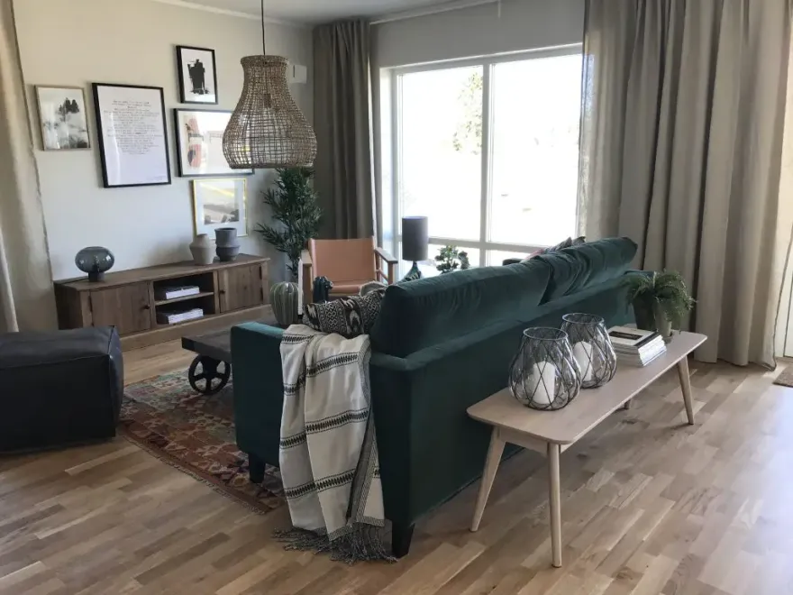 乌普萨拉现代乡村公寓 | M. Perswall 墙纸打造独特氛围-7