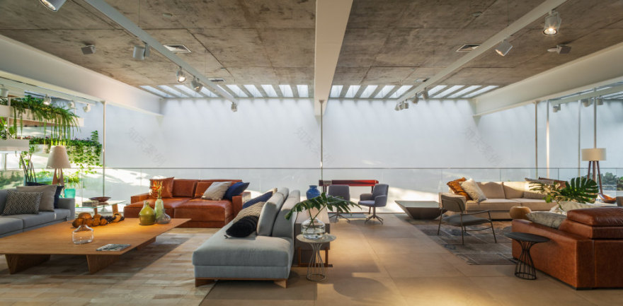 巴西 Líder 家具旗舰店悬浮设计丨FGMF Arquitetos-37