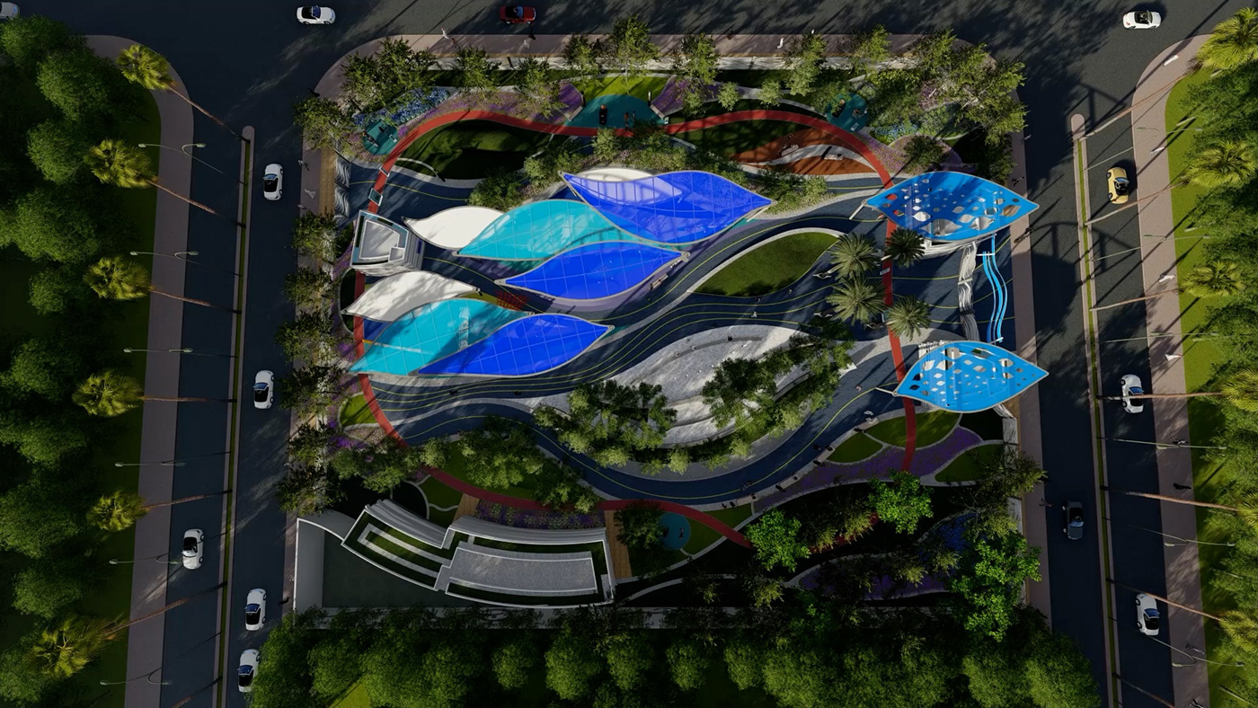 Anastasiya Gushchina丨公园丨Qatar Parks - Archviz-9