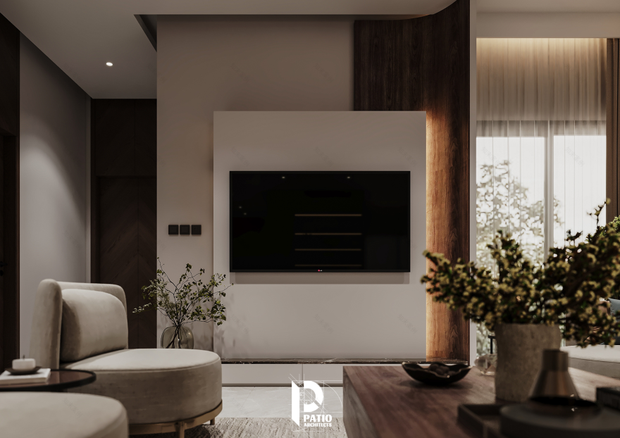 现代家庭客厅设计丨阿联酋阿布扎比丨Patio Architects L.L.C.-9