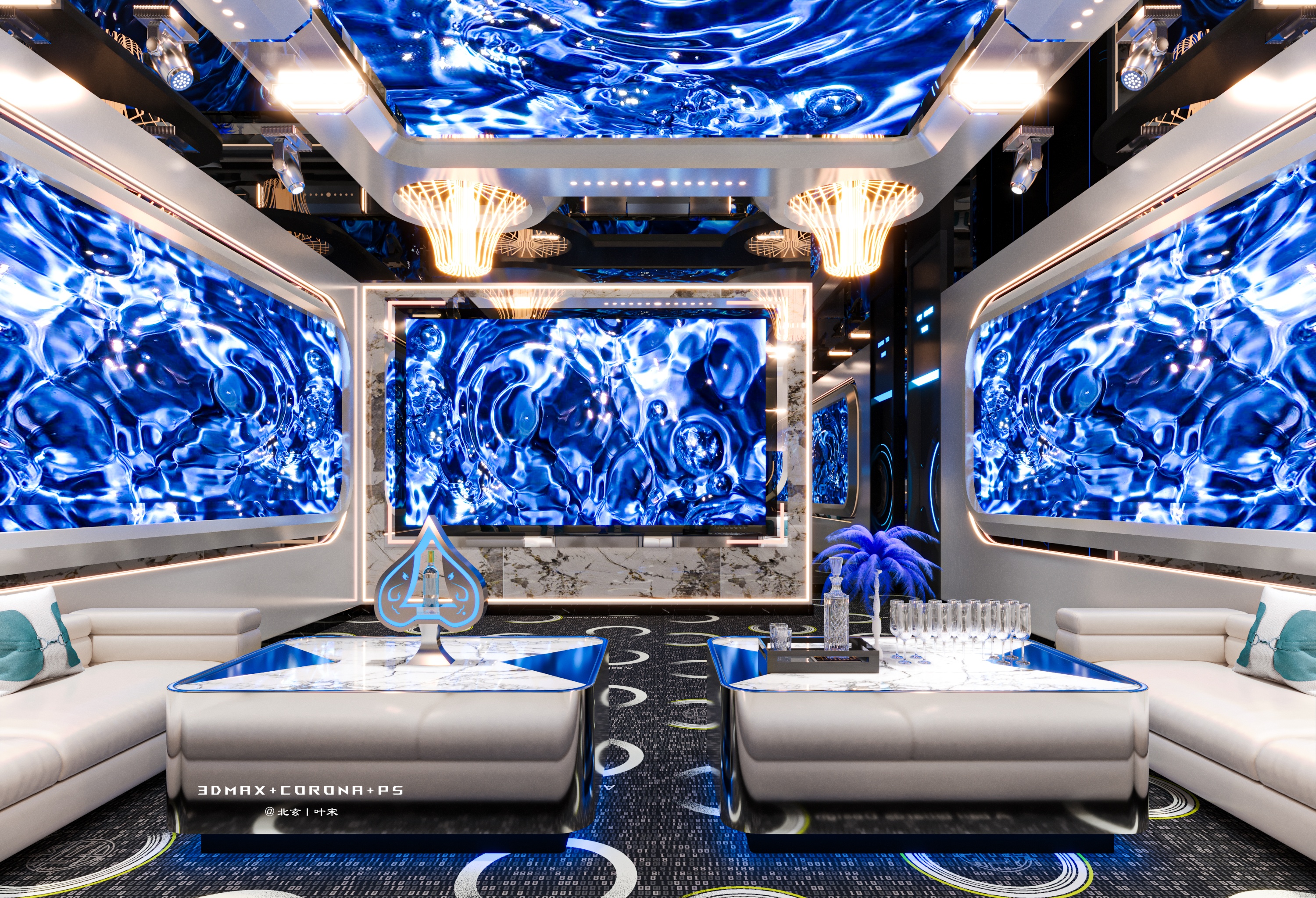 KTV（--PARTY K）丨体验声学与美学的极致魅力-11