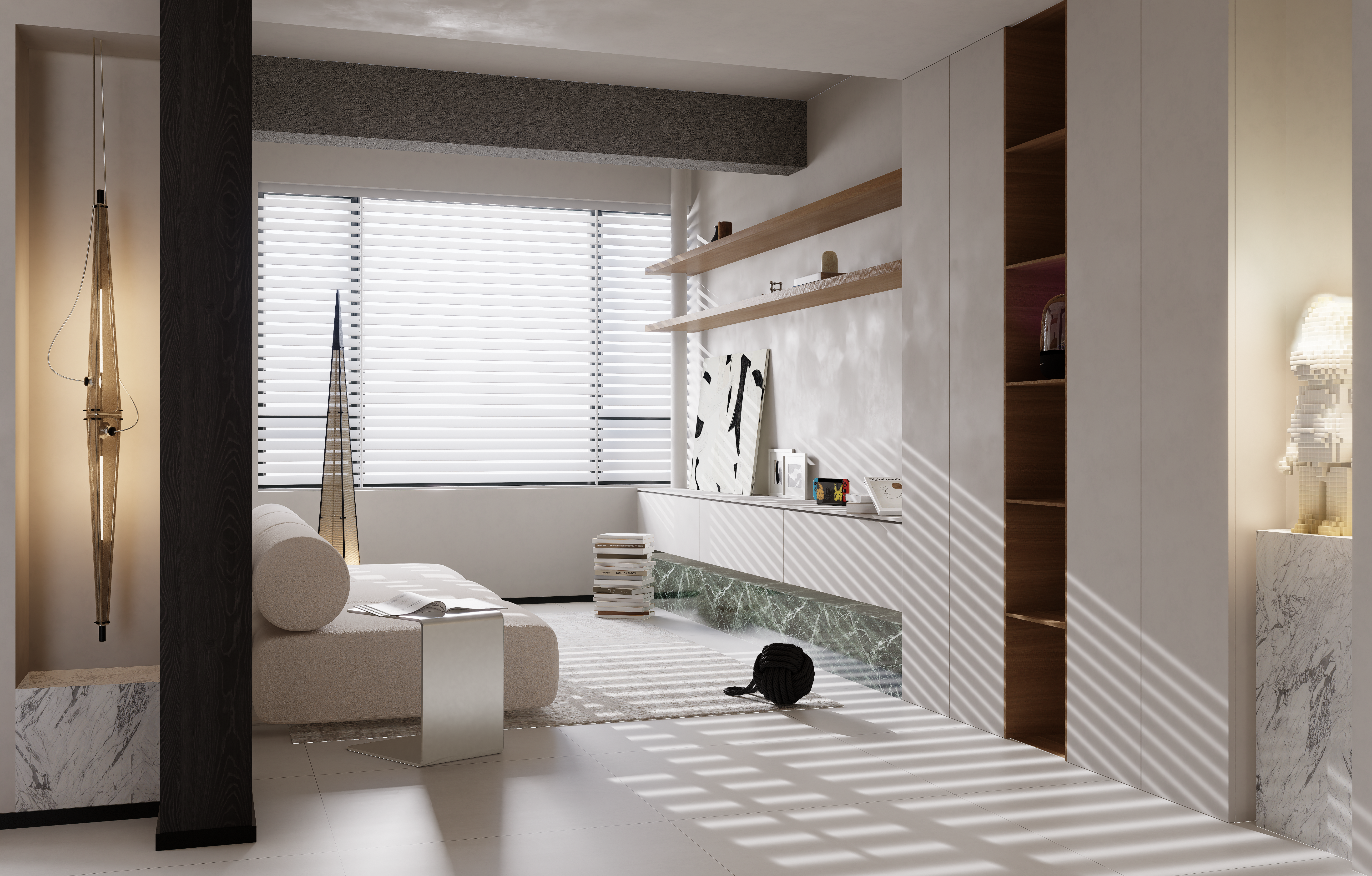 何几Design studio｜“虚无”特质的空间-3