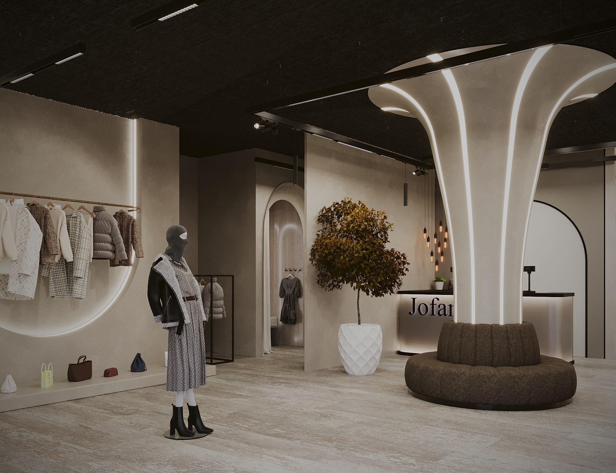 Fashion Retail Store interior design (Jofana)-7