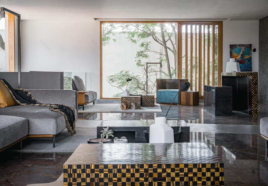 Hira(Fulcrum Studio住宅与办公室组合空间)丨印度-1