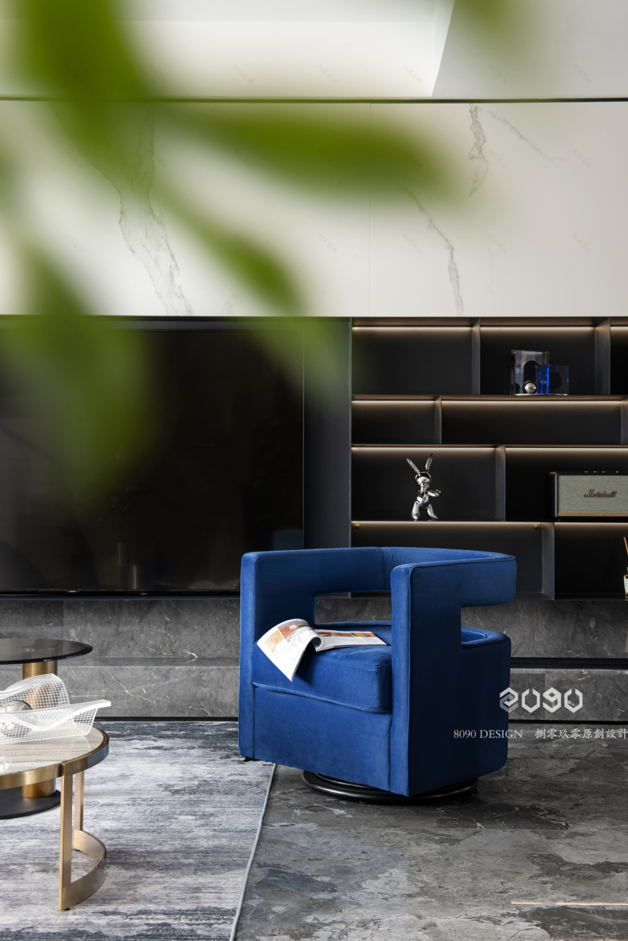 顶楼现代简约风设计丨中国杭州丨杭州 8090 原创设计-2