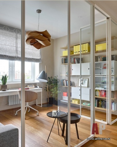 莫斯科3室公寓的斯堪的纳维亚风格设计丨俄罗斯莫斯科丨Domestic Studio-27