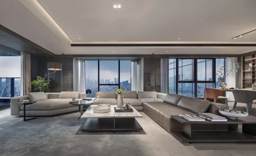 简约之魅·现代高级灰白空间设计-0